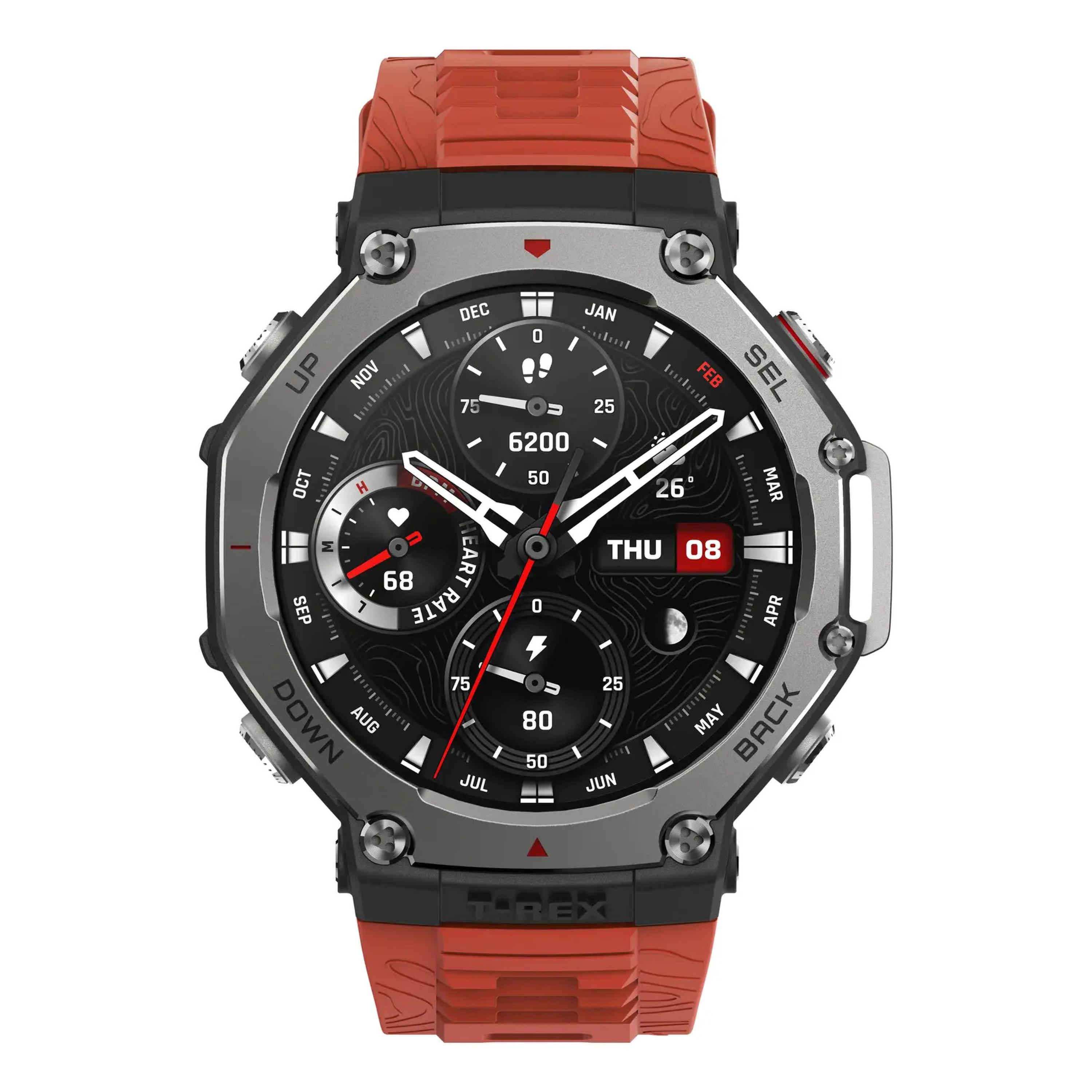 Viedpulkstenis Amazfit T-Rex 3 Orange (W2322GL1N)
