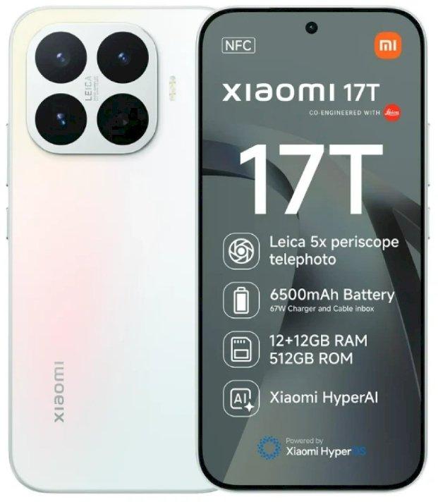 Xiaomi 17T 5G Viedtālrunis 12GB /