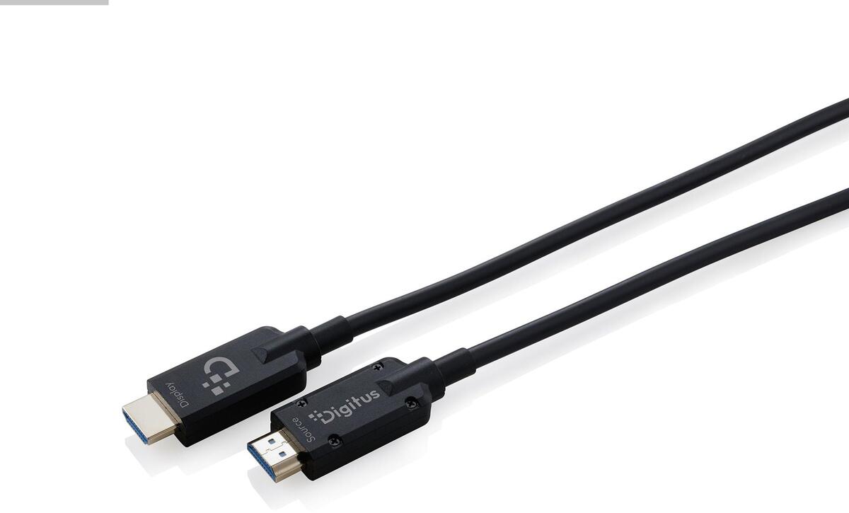 Stiprināts HDMI AOC optiskais kabelis Digitus