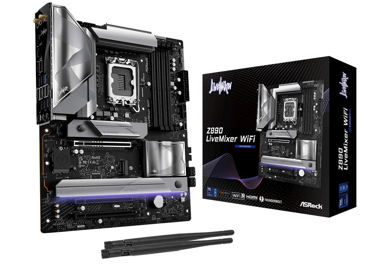 ASRock Z890 LiveMixer WiFi      1851 ATX