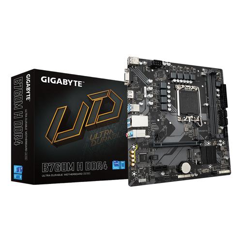 GIGABYTE B760M H DDR4 mATX Mainboard