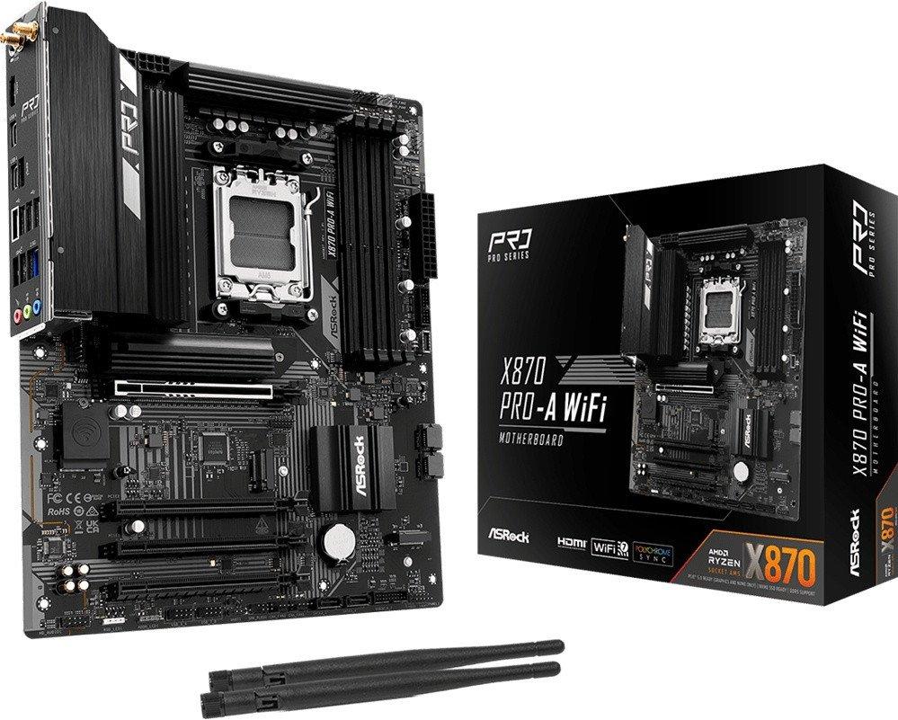 Mātesplate ASRock X870 PRO-A WIFI