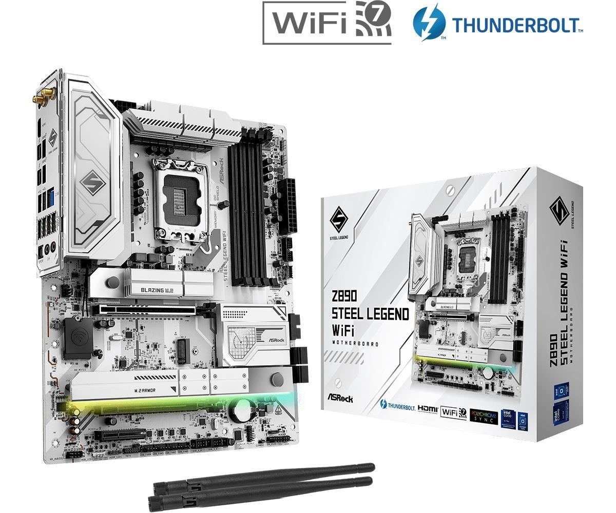 Mātesplate ASRock Z890 STEEL LEGEND WIFI