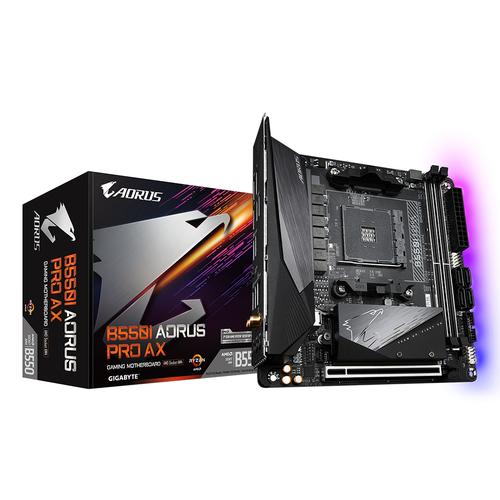 Mātesplate GIGABYTE B550I AORUS PRO AX