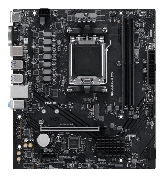 MSI Mātesplate PRO A620AM-B EVO AM5