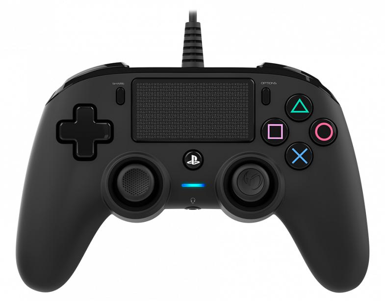 NACON PS4OFCPADBLACK Kompakts spēļu kontrolieris PS4