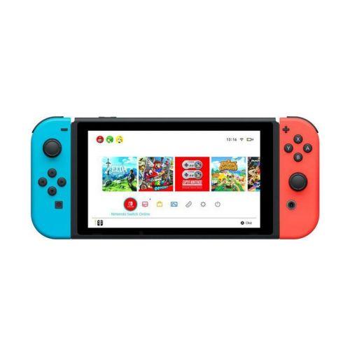 Nintendo Switch konsole Neon Red Blue