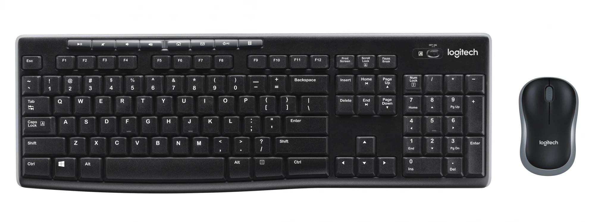 Logitech Wireless Combo MK270 - Tastatur-und-Maus-Set