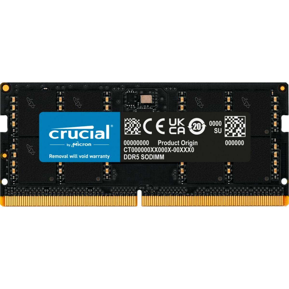 Atmiņa portatīvajam datoram Crucial SODIMM, DDR5