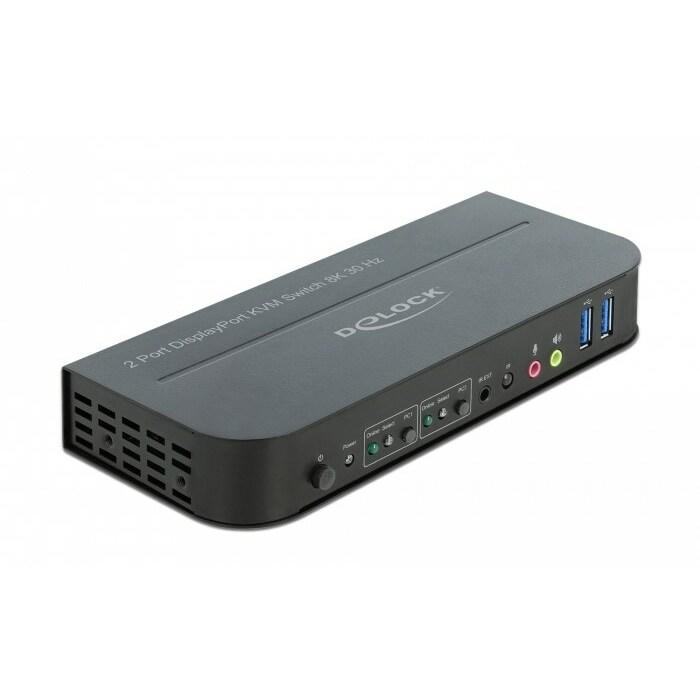 DeLOCK DisplayPort 1.4 KVM Switch