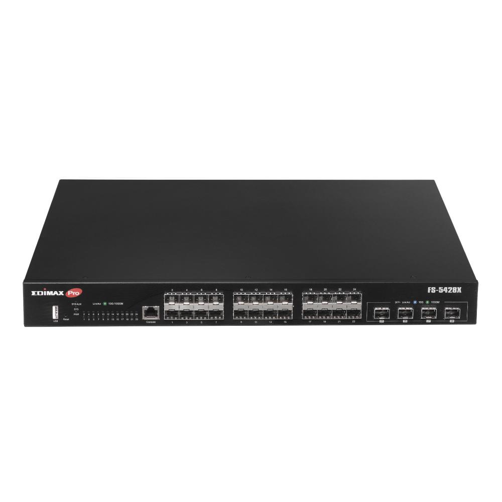 EDIMAX Switch 24 Gigabit SFP-Ports +
