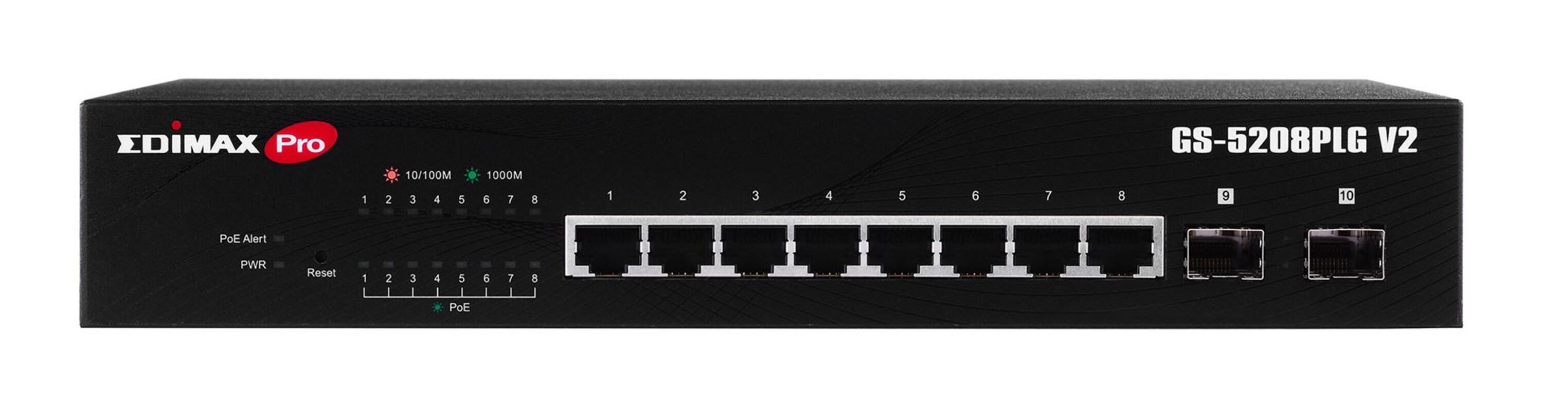 EDIMAX Switch Pro 8x GE GS-5208PLG