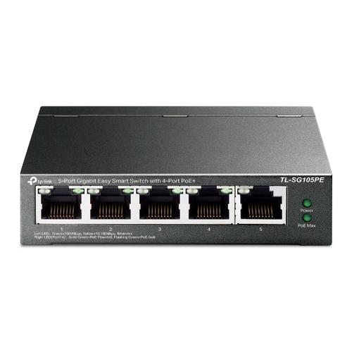 TP-LINK Przełącznik SG105PE Switch Smart 5xGb