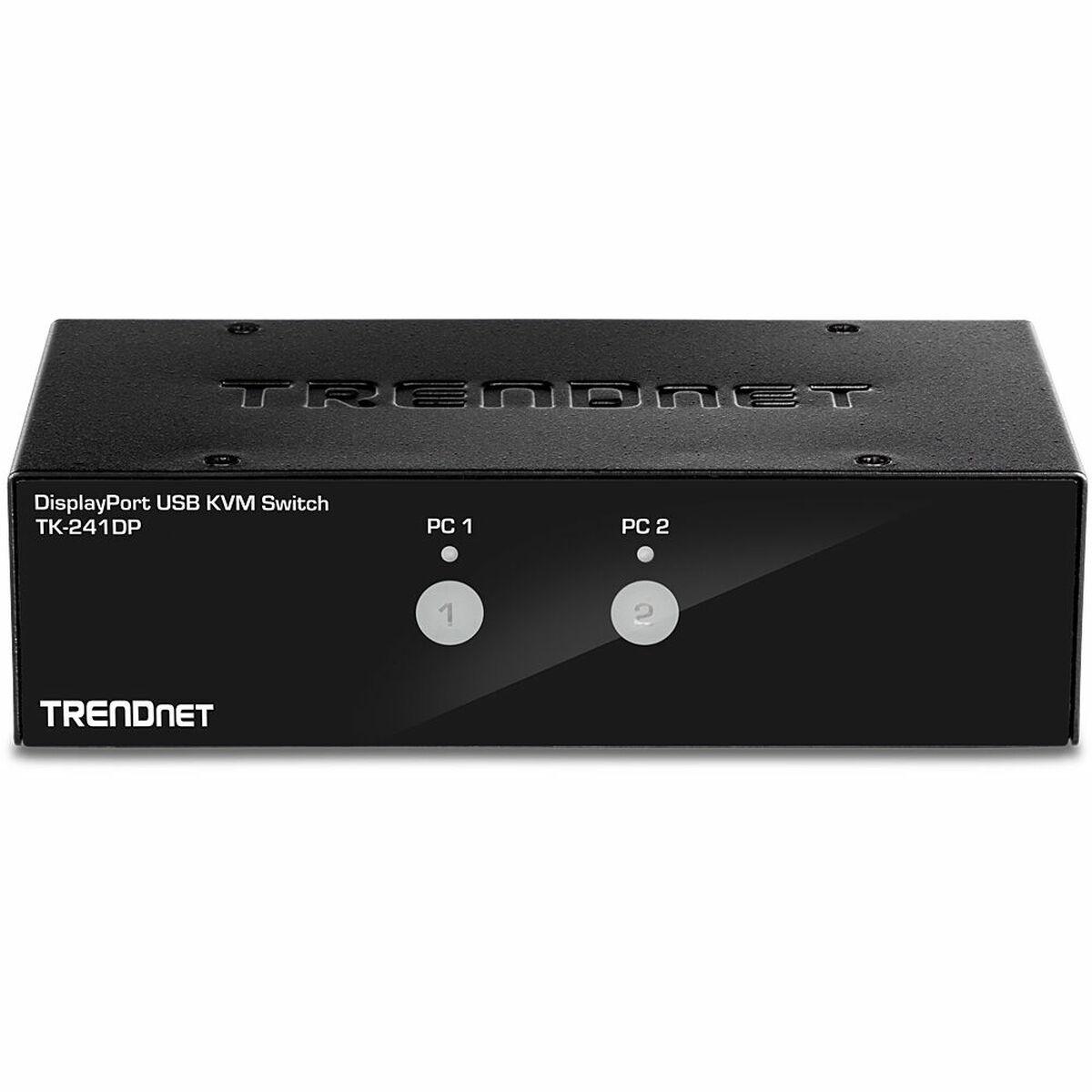 KVM pārslēdzējs TRENDnet TK-241DP