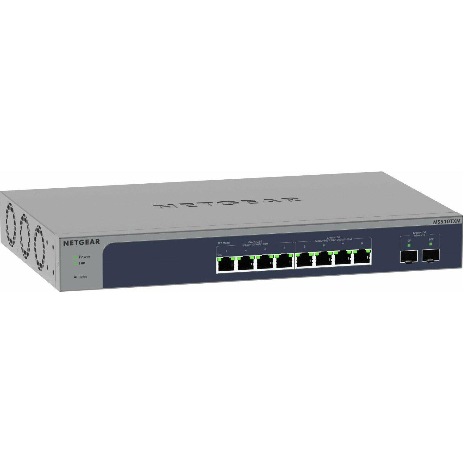 Slēdzis NETGEAR MS510TXUP-100EUS