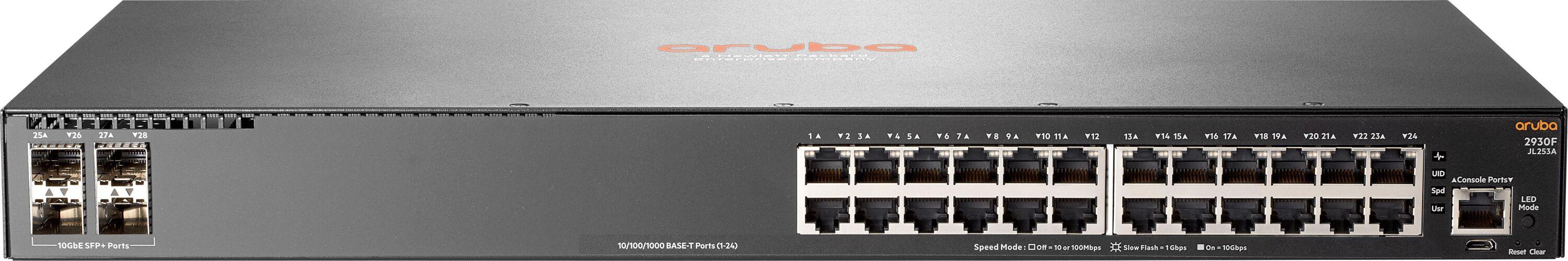 Hewlett-Packard Switch HP Aruba 2930F 24G