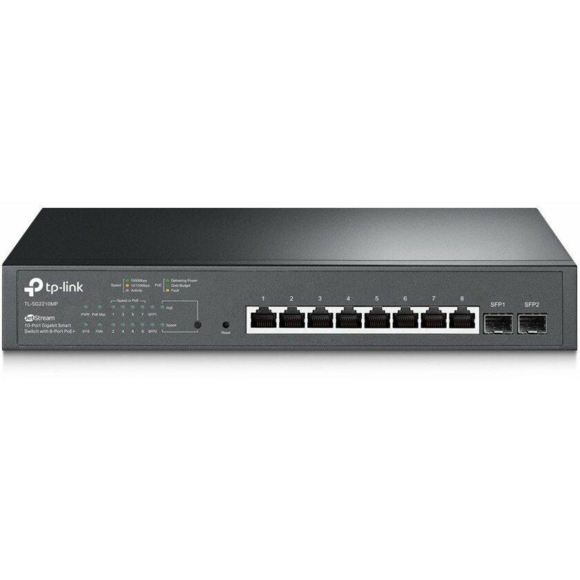 TP-LINK SG2210MP JetStream Smart slēdzis 10
