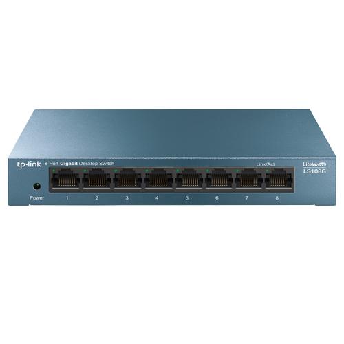 TP-Link Slēdzis 8x FE LS108G (Steel