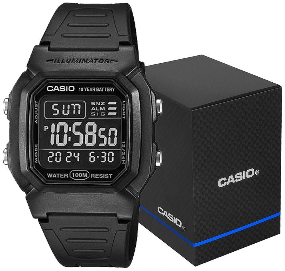 Casio W-800H-1BVES Vīriešu pulkstenis