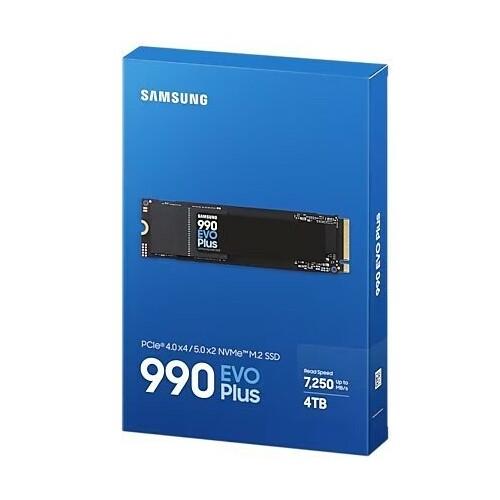Samsung 990 EVO Plus/4TB/SSD/M.2 NVMe/Black/5R