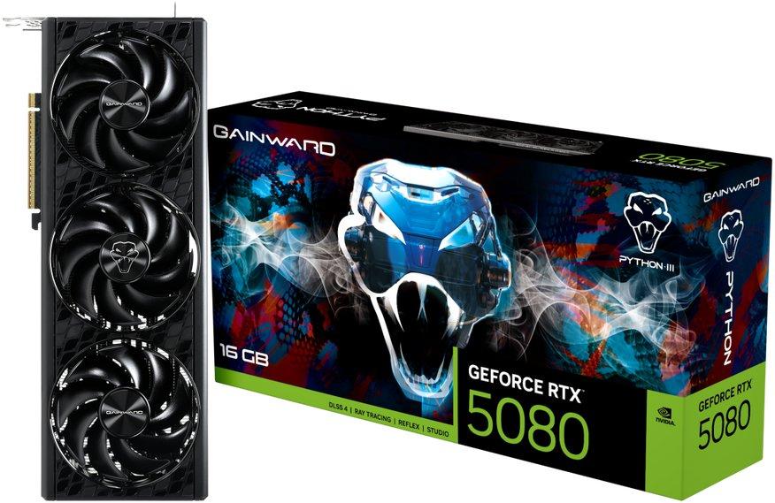Gainward RTX5080 Python III 16GB GDDR7