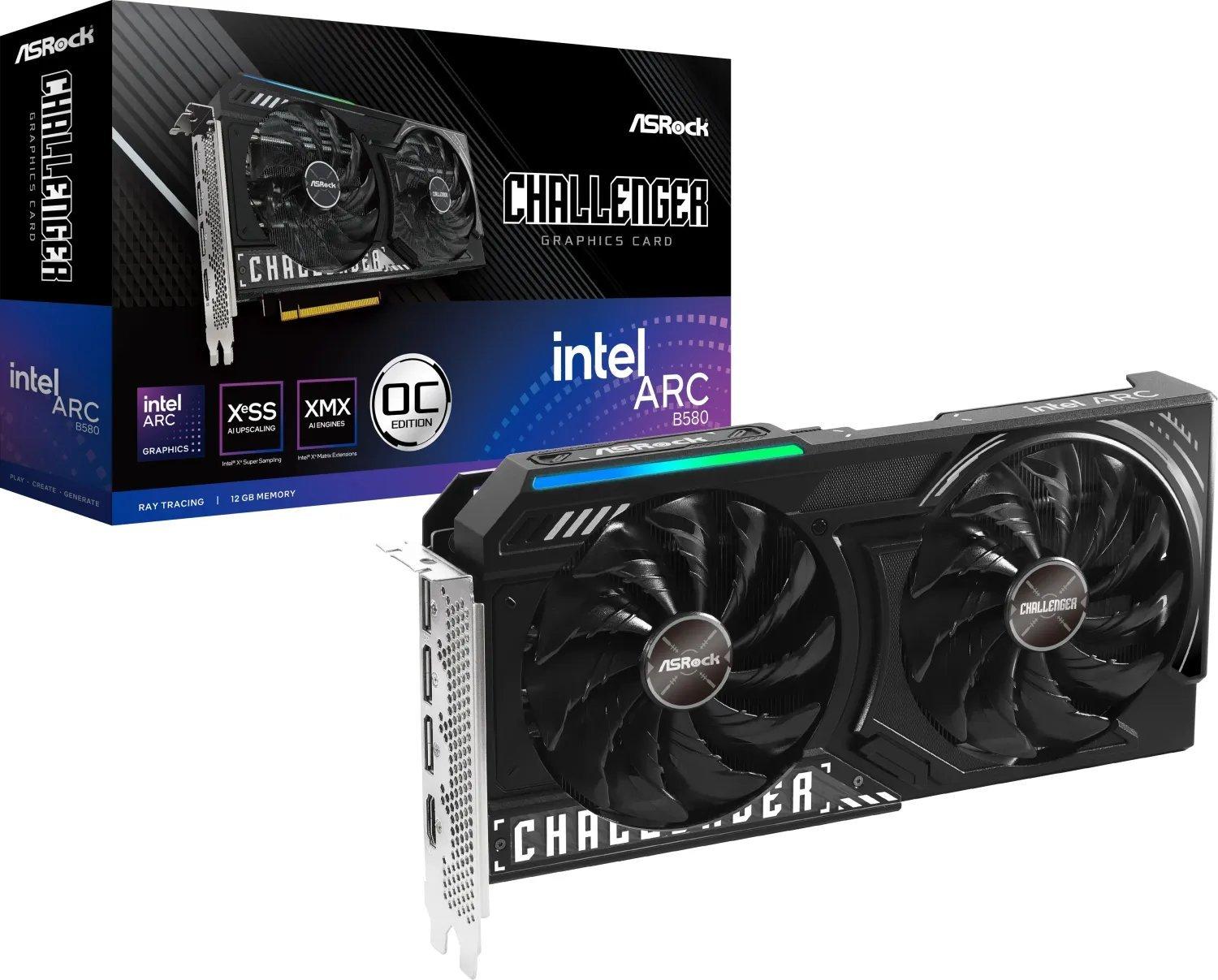ASROCK Vaizdo plokštė Intel B580 CL