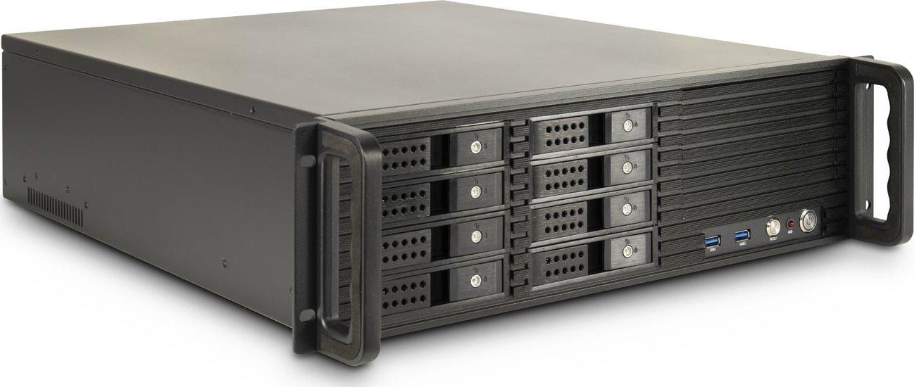 Inter-Tech Inter-Tech 3U-3508 Melns statīvs