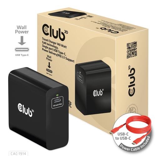 Lādētājs portatīvajam datoram Club 3D 140