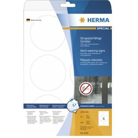 HERMA izturīgas etiķetes A4 85 mm