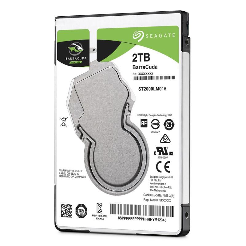 Cietais disks Seagate BarraCuda 2TB 2