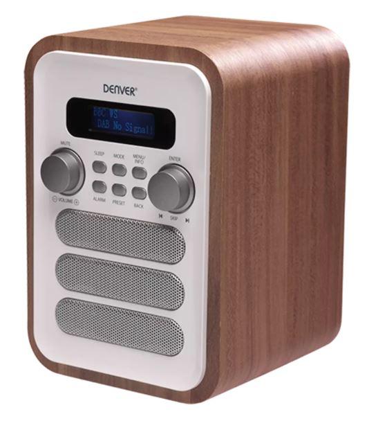 Denver DAB-48W Digitālā radio White