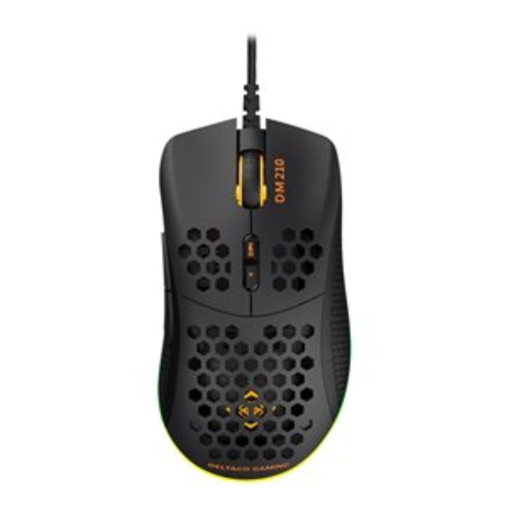 Deltaco spēļu pele DM210 USB, RGB