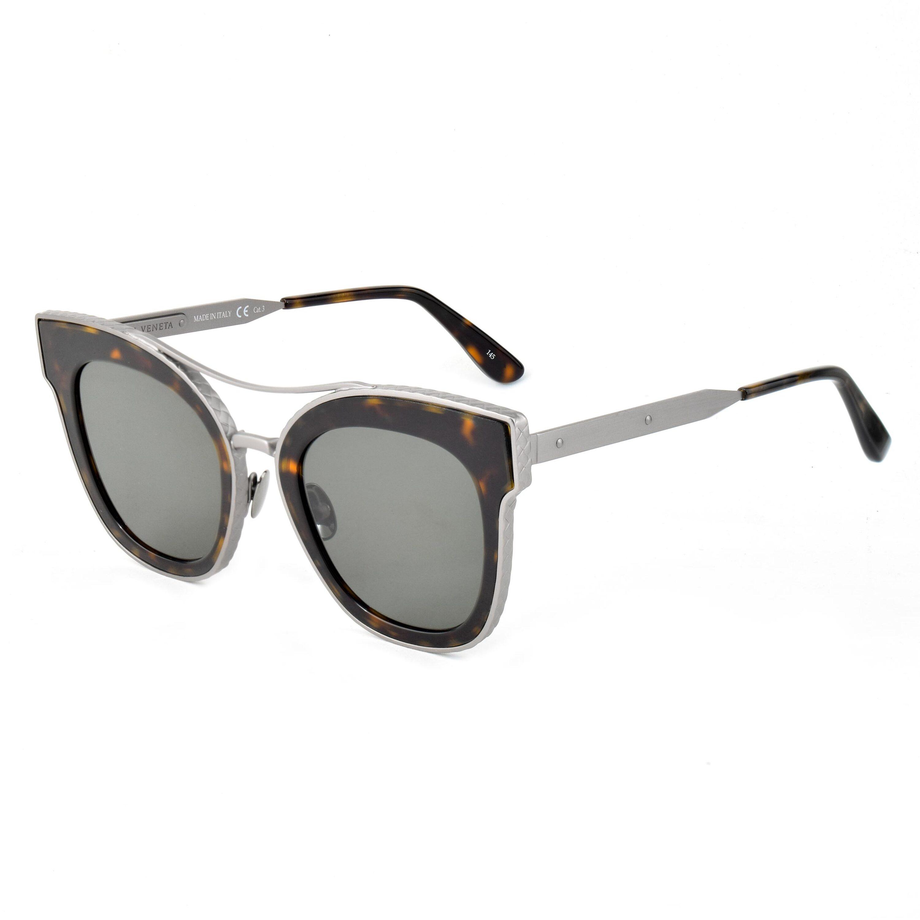Saulesbrilles BOTTEGA VENETA sievietēm BV0012S-002 (Lēca/tiltiņš/ausu