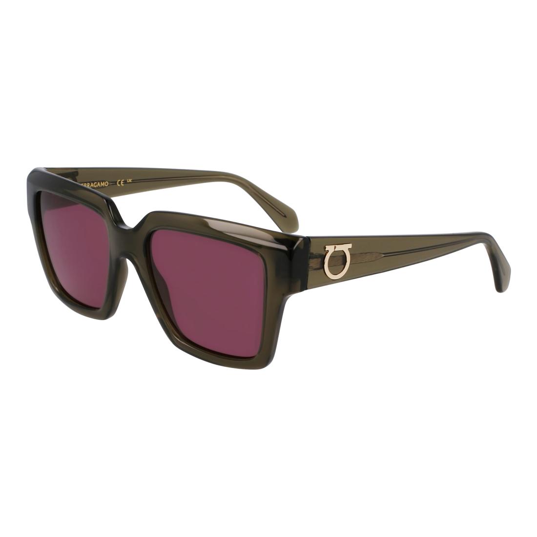 Saulesbrilles FERRAGAMO sievietēm SF2014S-320 (Lēca/tiltiņš/kājiņa) 54/19/140
