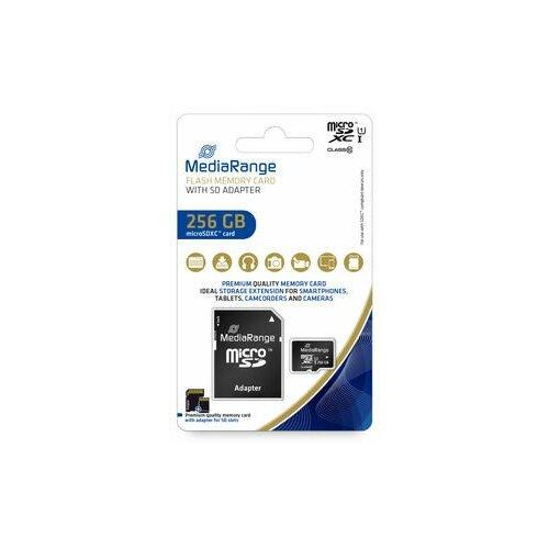 MediaRange SD MicroSD karte 256GB UHS-1