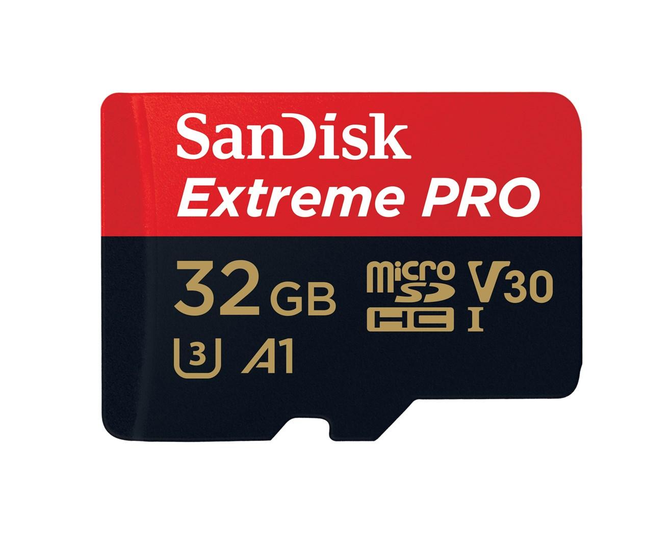 SanDisk microSDHC Extreme Pro 32GB U3