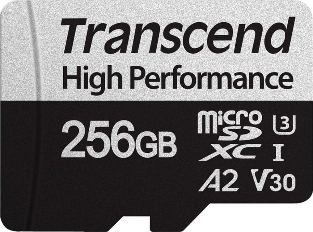 SD microSD Card 256GB Transcend SDXC