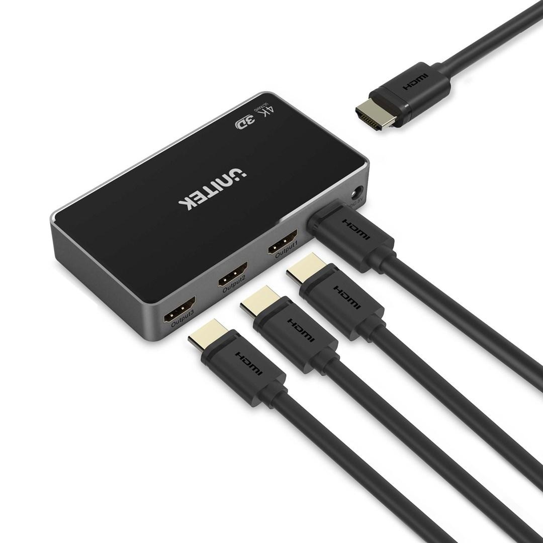 UNITEK Przełącznik HDMI 1 IN -