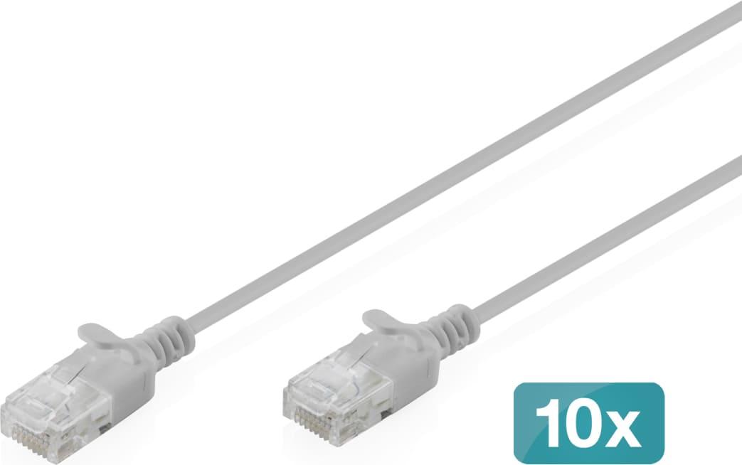 Digitus plānais Cat.6 U/UTP LSZH