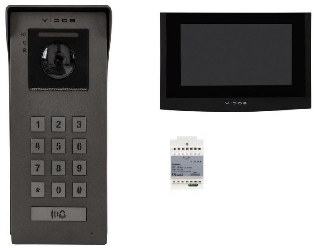 Video durvju tālrunis VIDOS 2IP S200/M200B-X