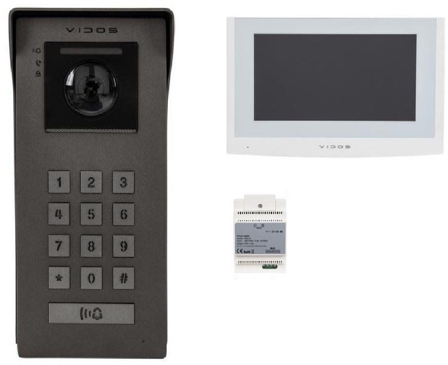 Video durvju tālrunis VIDOS 2IP S200/M200W-X