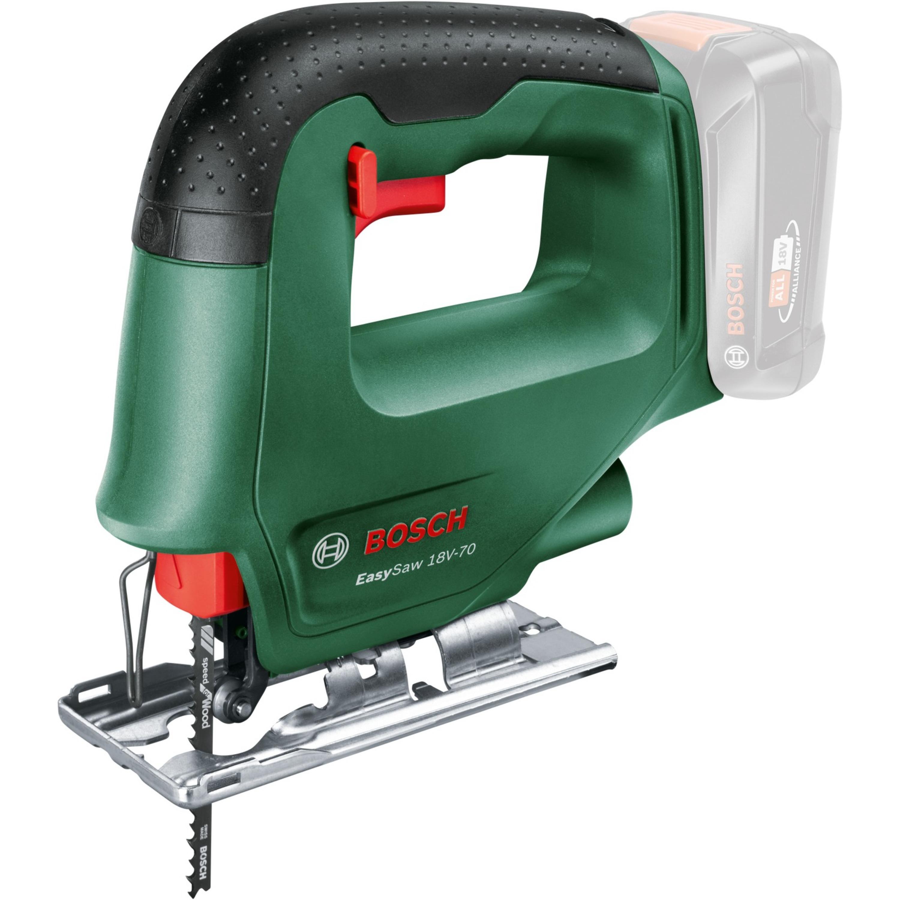 Bosch Powertools Akku-Stichsäge EasySaw 18V-70 (grün/Black