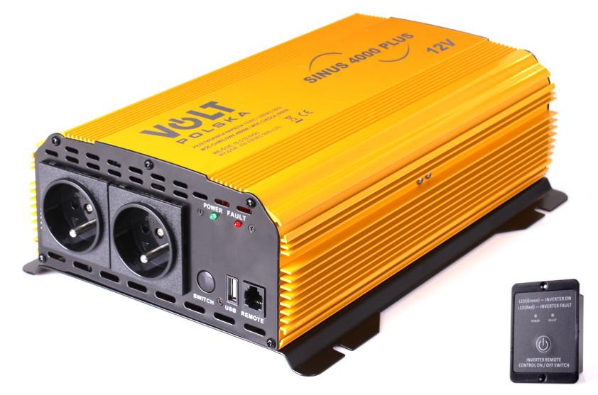 PRZETWORNICA VOLT POLSKA SINUS PLUS 4000
