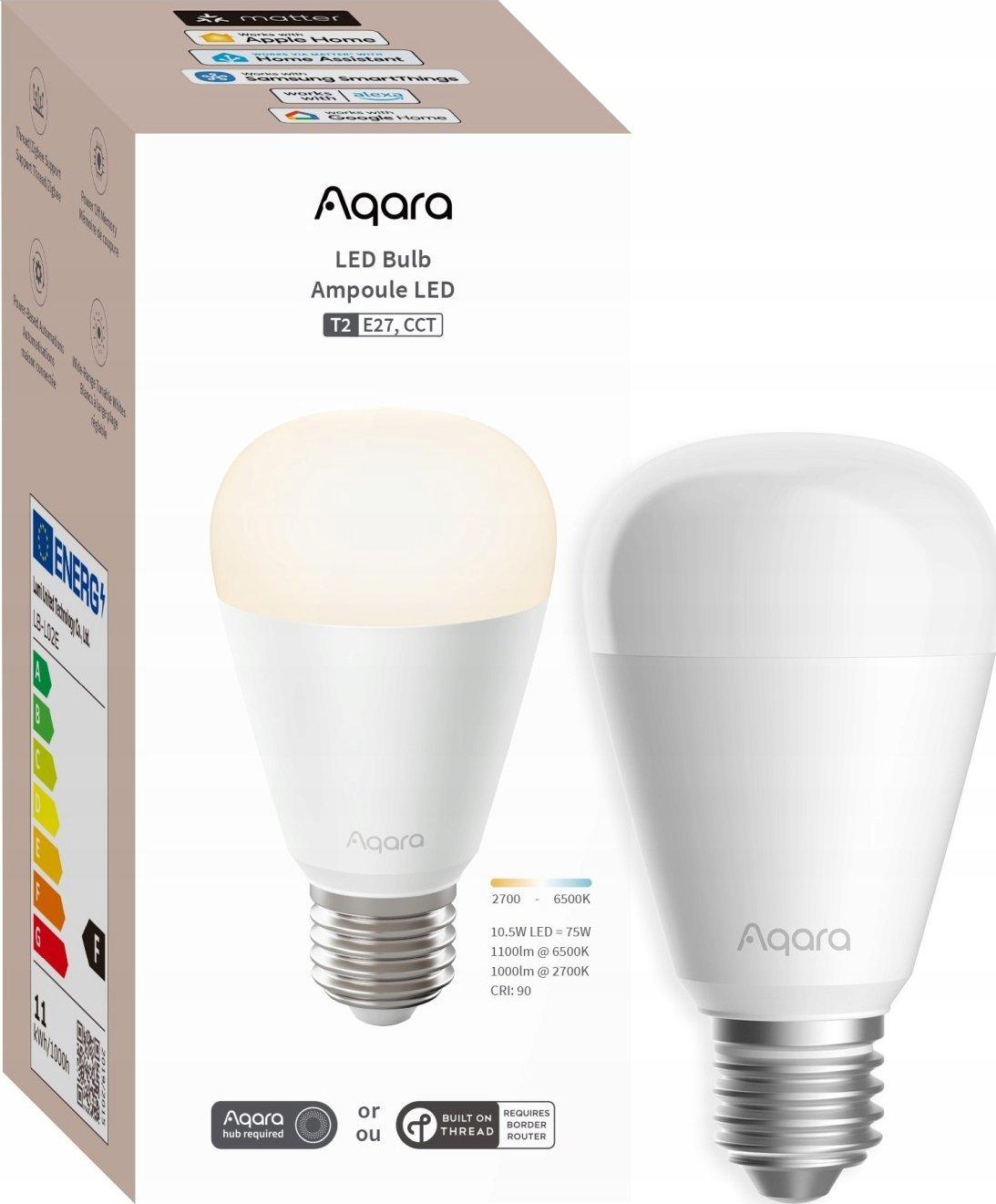 Aqara LED spuldze T2 CCT E27