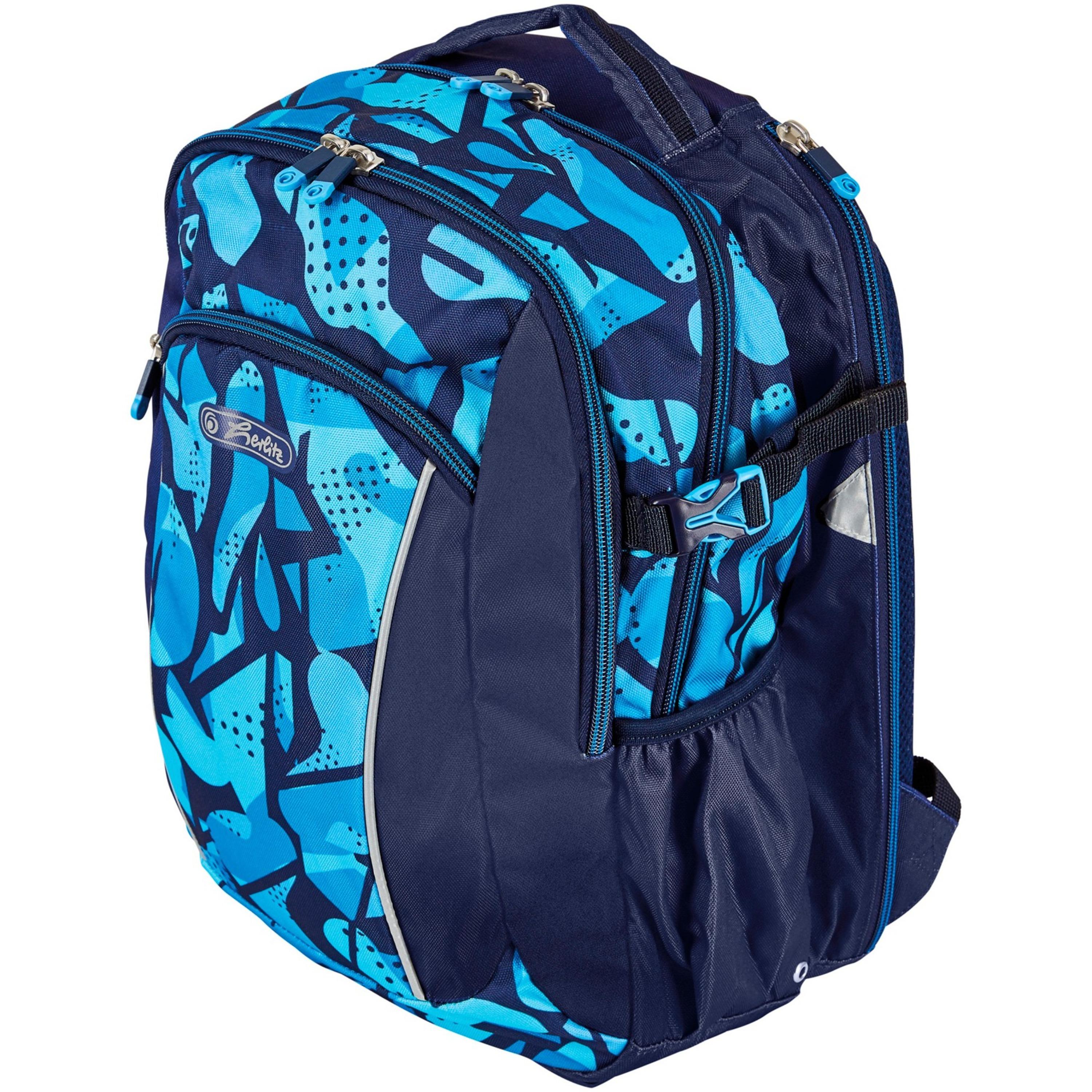 Herlitz Skolas mugursoma Ultimate Camo Blue