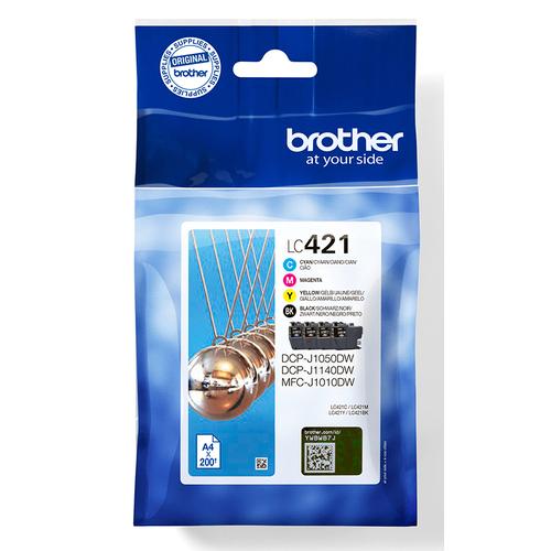 Brother BROTHER tinte komplekts bk/c/m/y DCP-J1050