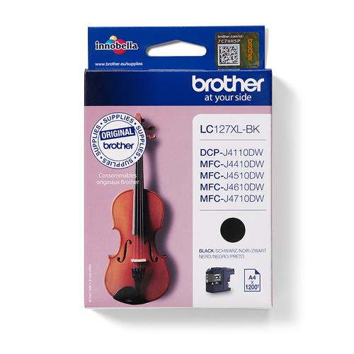 Brother oriģinālais tinti LC127XLBK (black)