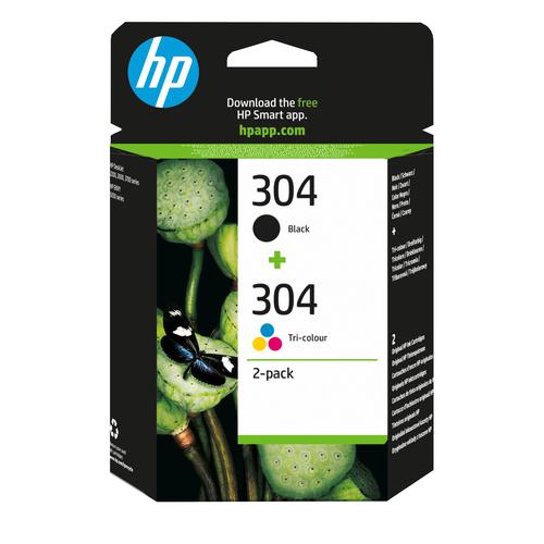 HP INC. HP 304      Black+Dreifarbig  Tintenpatrone
