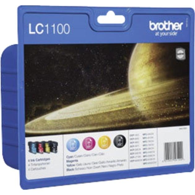 BROTHER LC-1100 VALBP komplekts tintes –