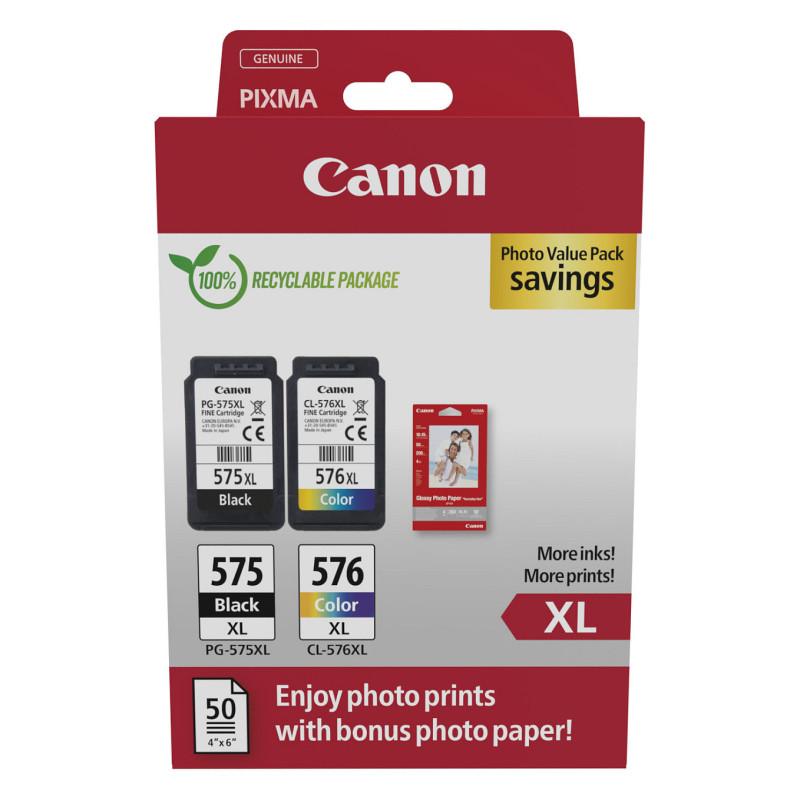 CANON Multipaka PG-575XL /CL-576XL Foto kasetēm